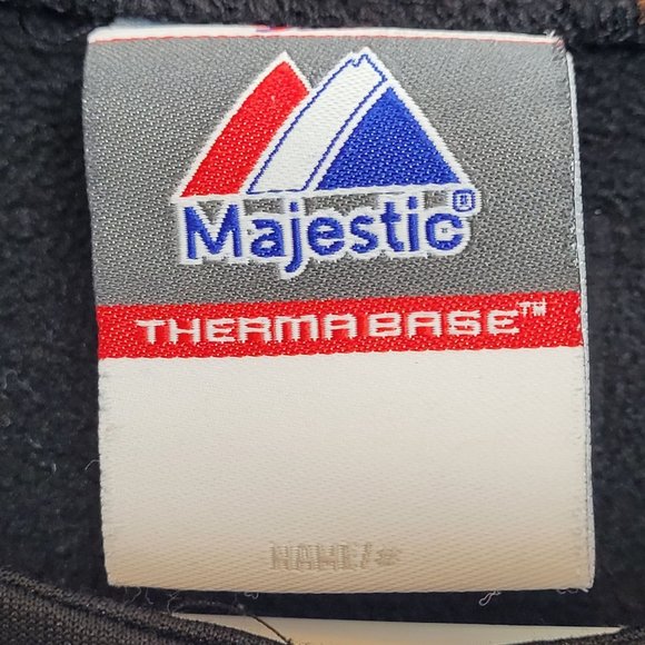 SF Giants Majestic Thermabase MLB Pullover Shirt Medium Polyester - Picture 8 of 14